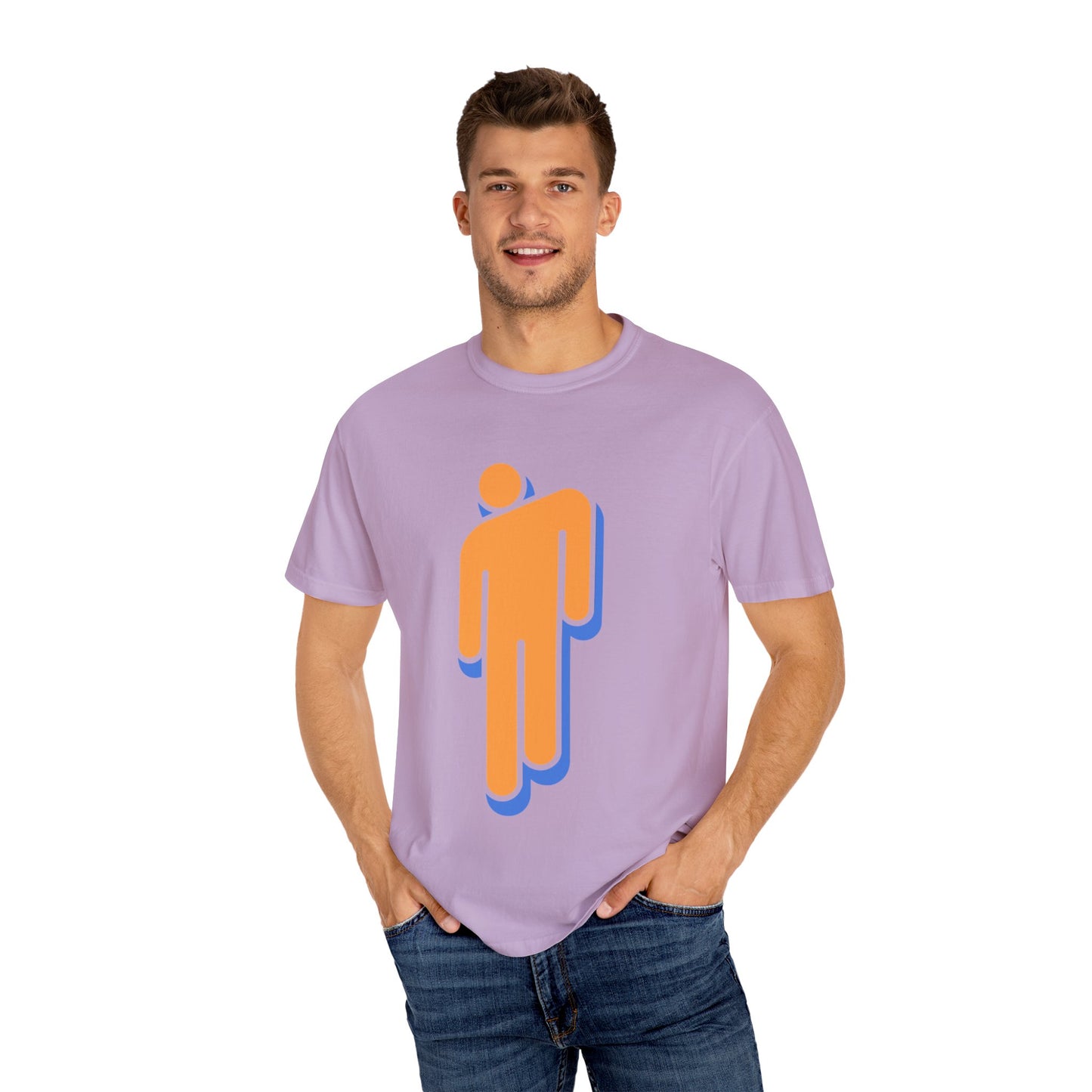 Billie Eilish Inspired Dyed T-shirt – Walk Alone Icon Edition Printify