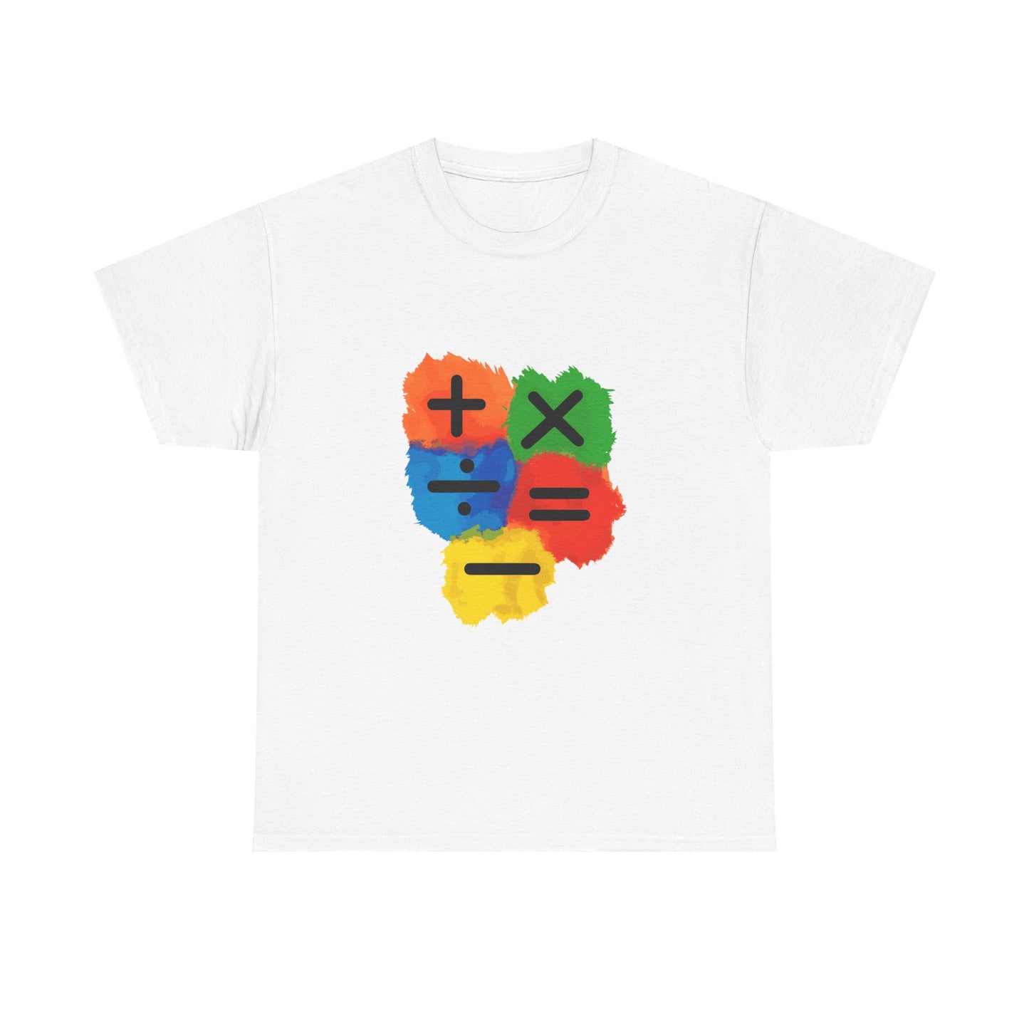 Orange Equals Symbol Unisex Heavy Cotton Tee - snazzymerch