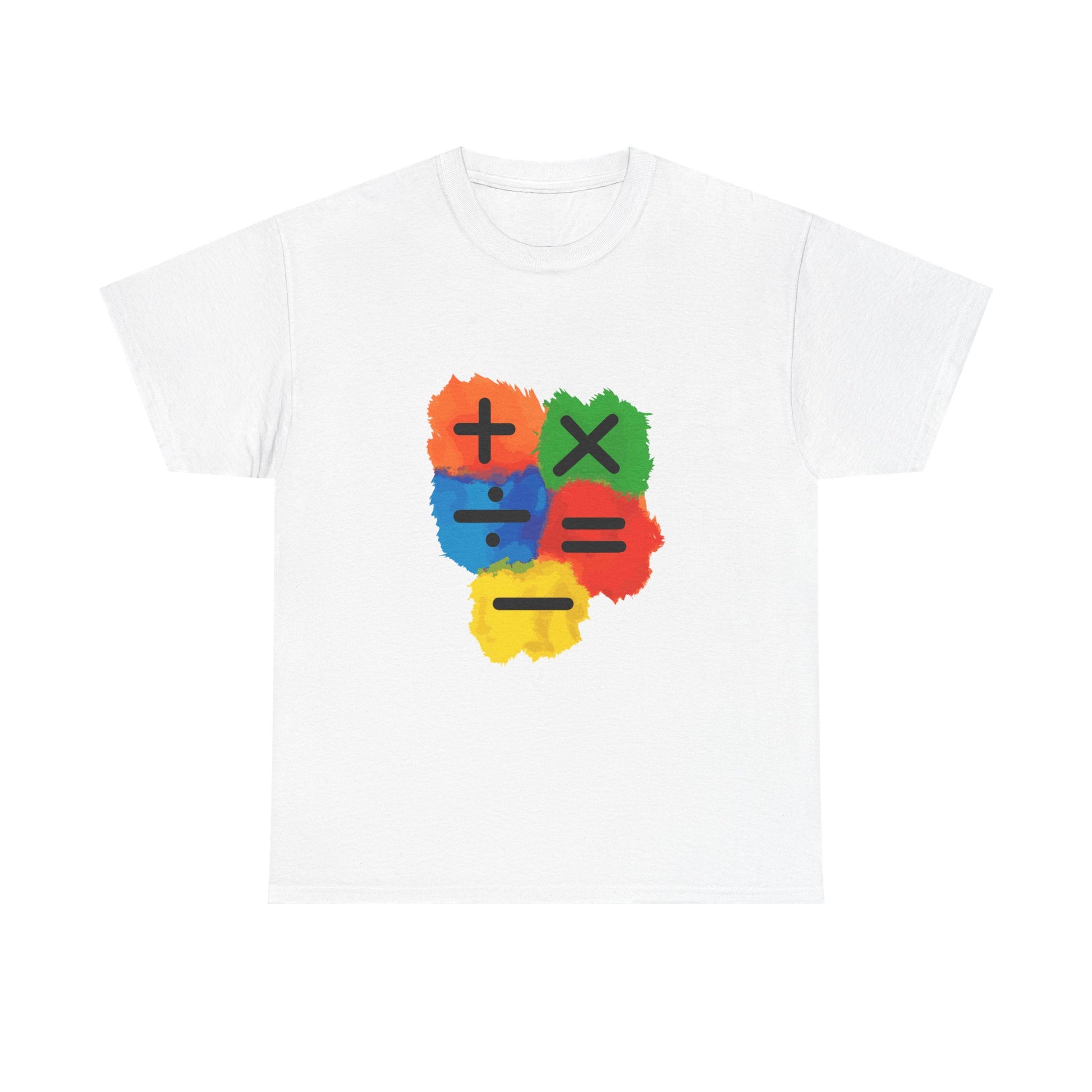 Orange Equals Symbol Unisex Heavy Cotton Tee - snazzymerch
