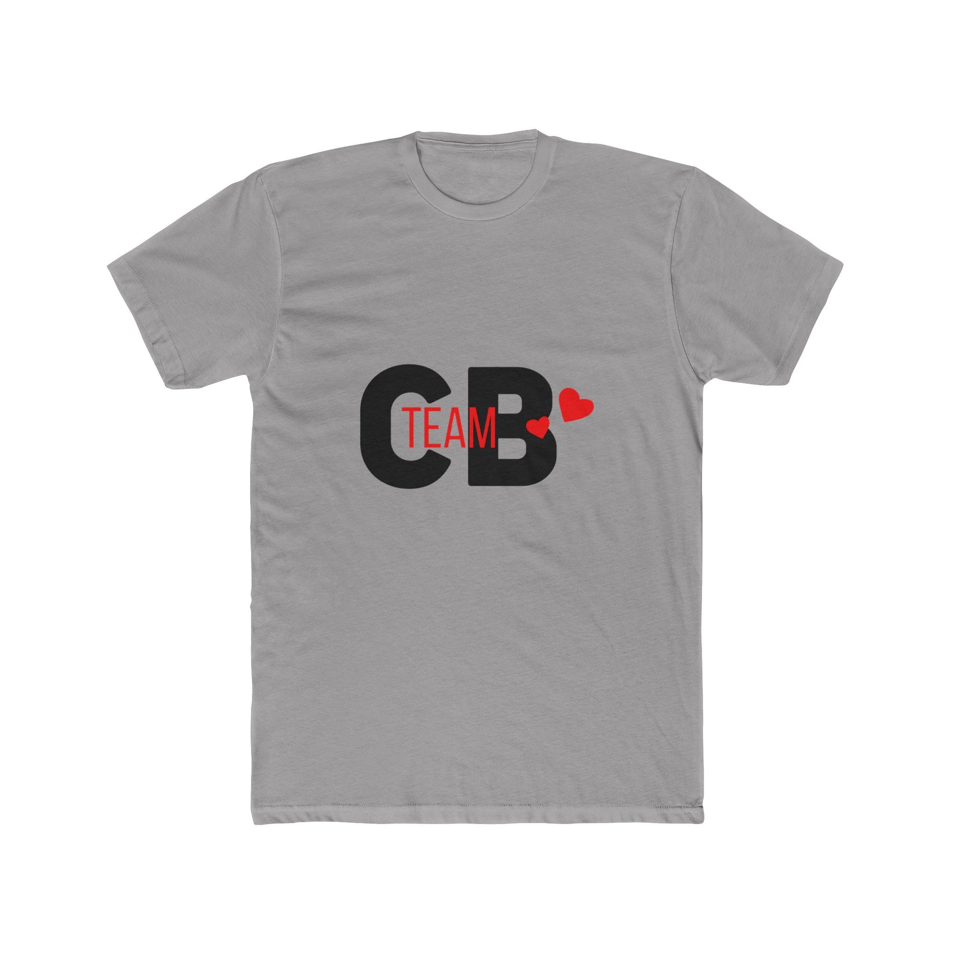 Heart Team Unisex Cotton Tee - snazzymerch