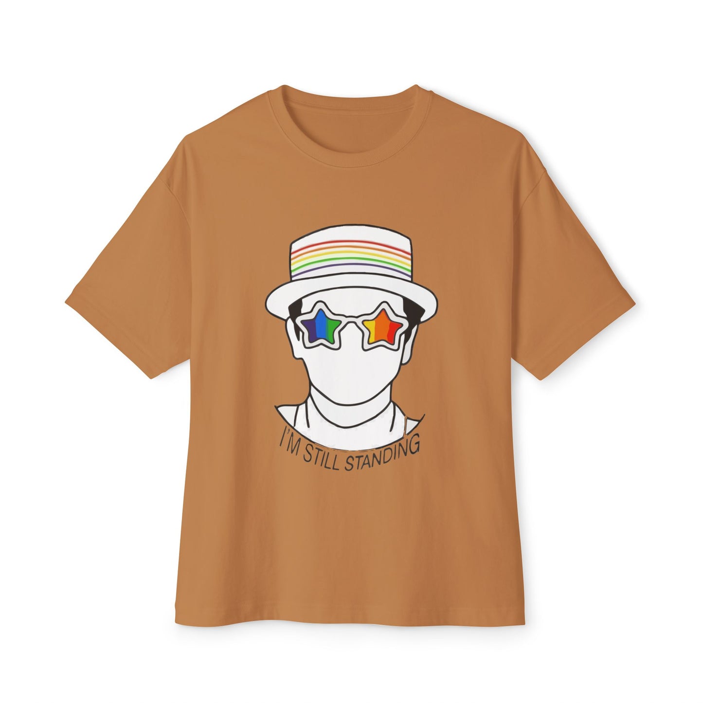 I’m Still Standing Unisex Oversized Boxy Tee - snazzymerch