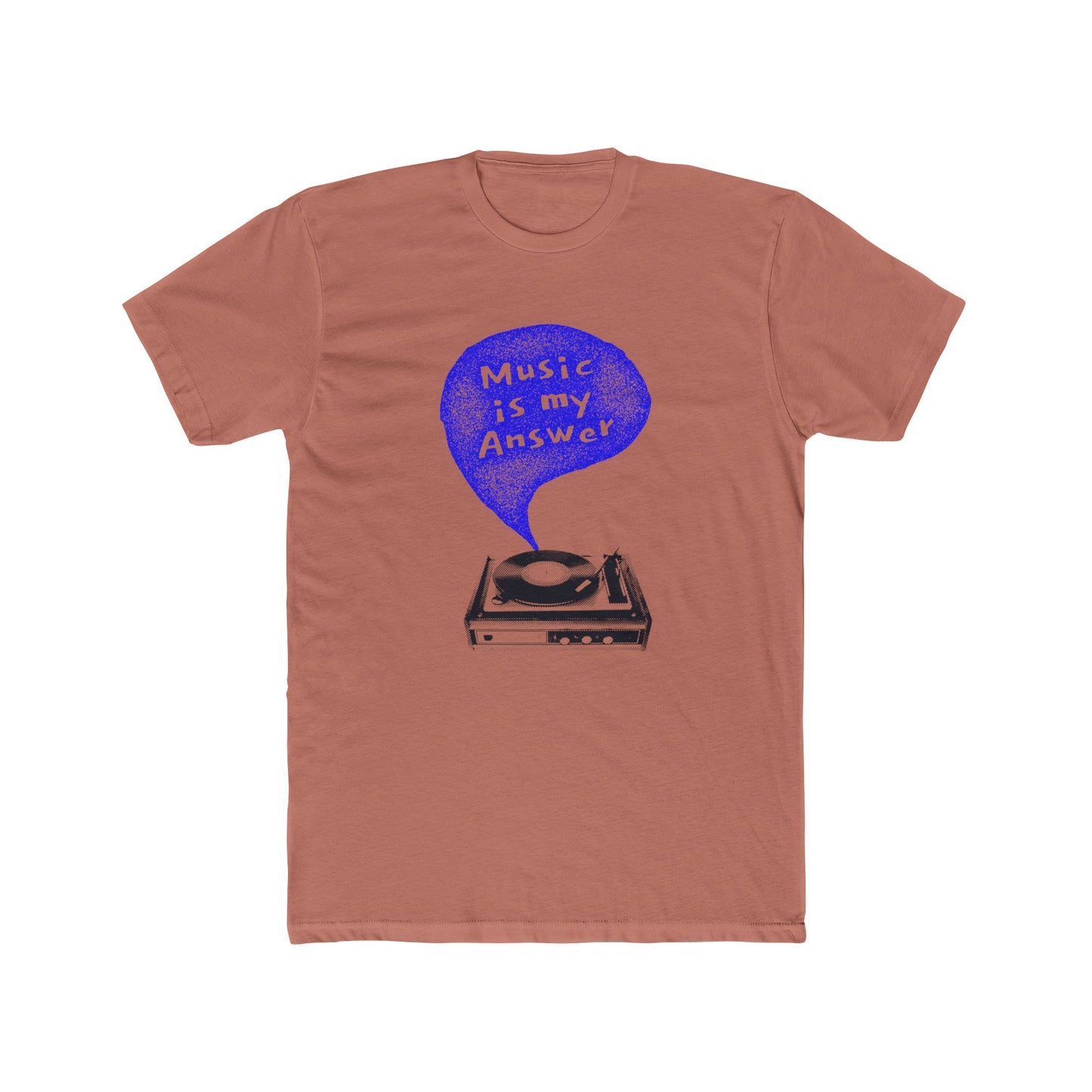 Music Is My Answer Unisex Cotton Tee - snazzymerch