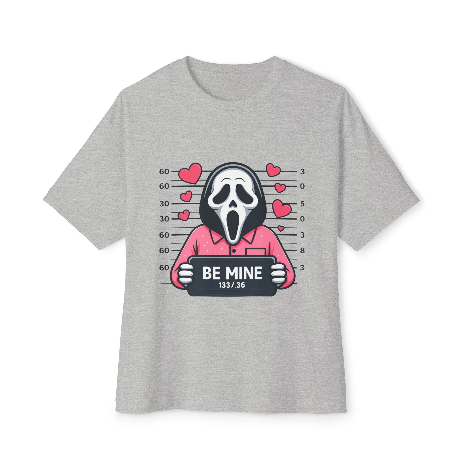 Oversized boxy Tee – Snazzy Be mine Edition Printify