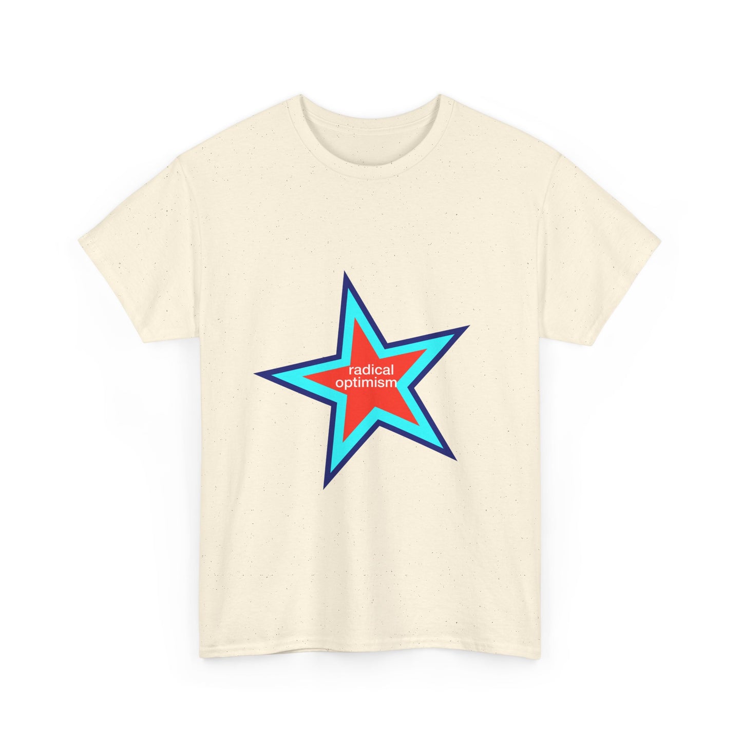 Power of Positivity Star Unisex Heavy Cotton Tee - snazzymerch