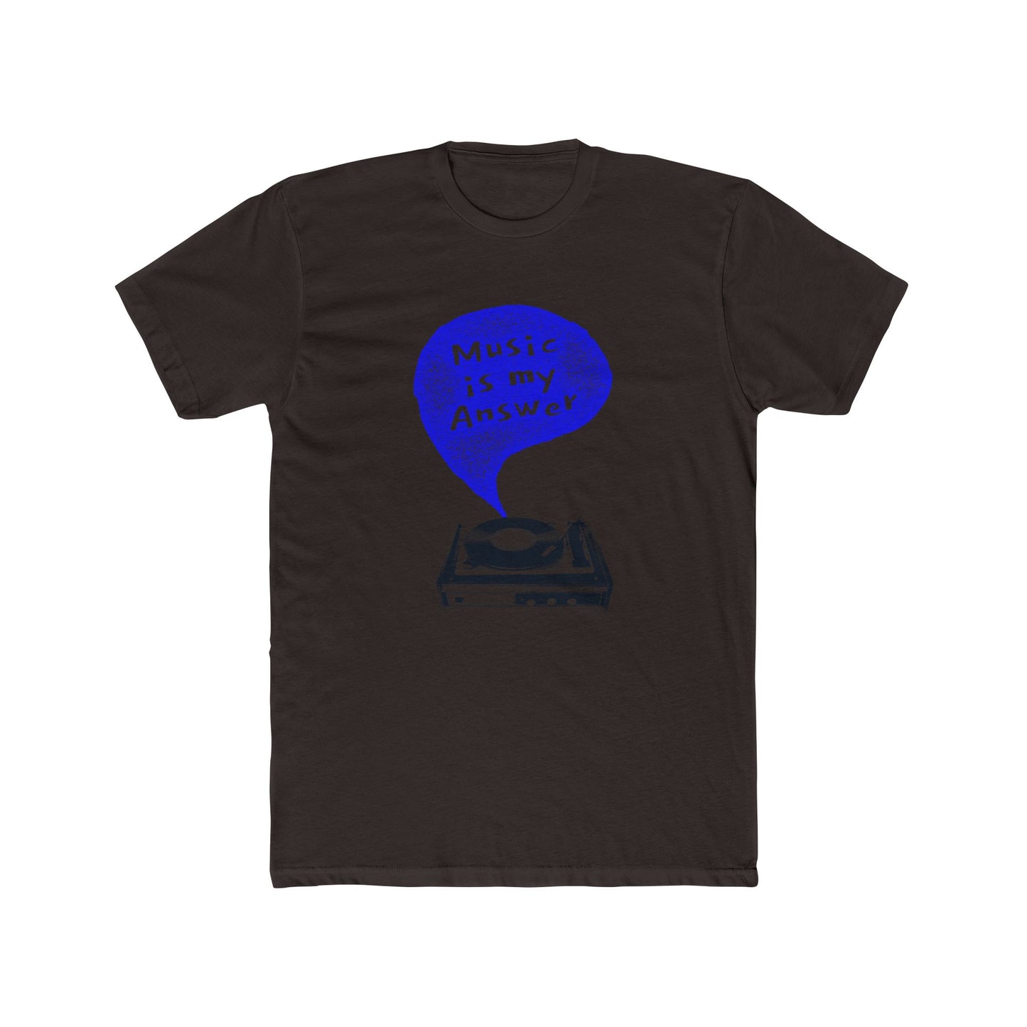 Music Is My Answer Unisex Cotton Tee - snazzymerch