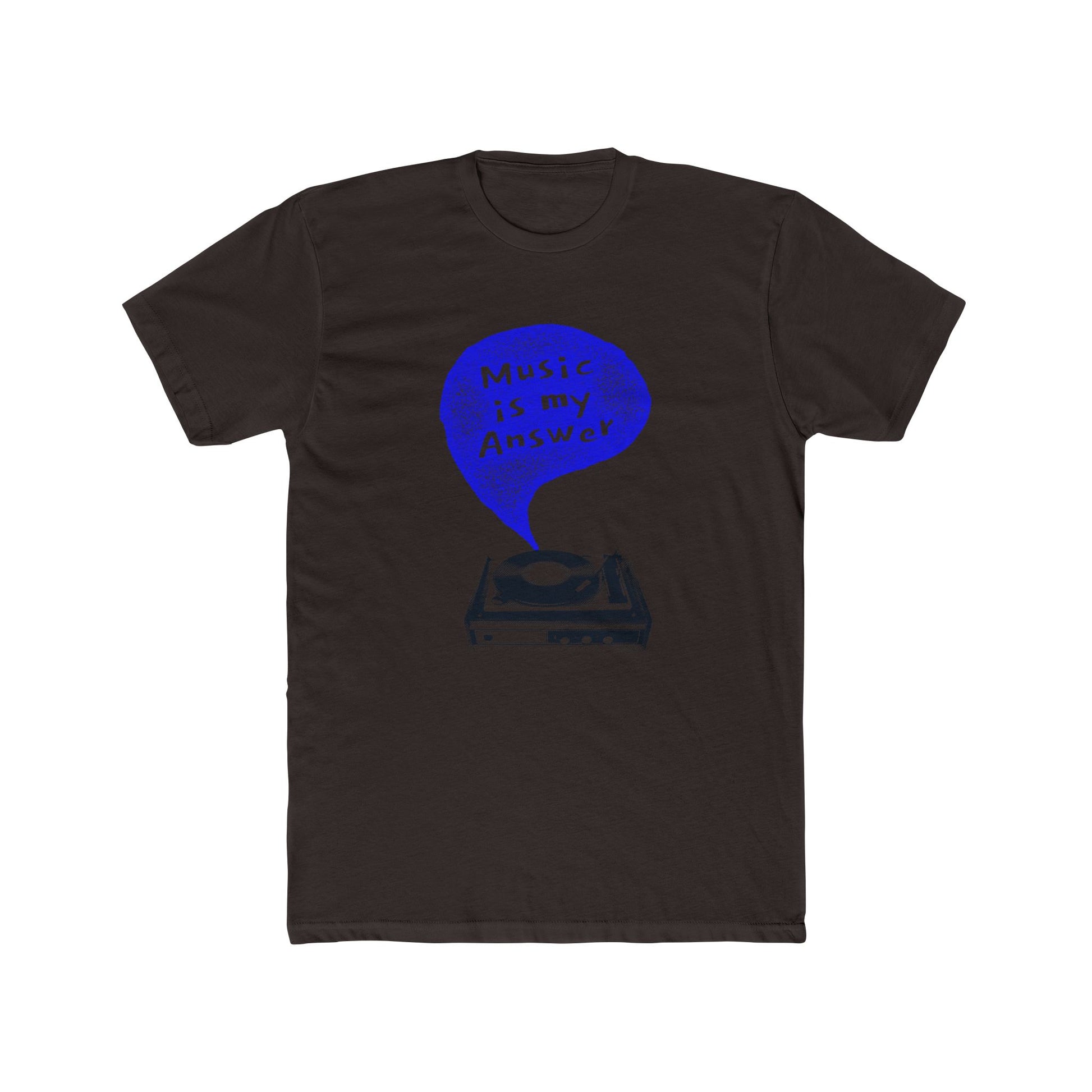 Music Is My Answer Unisex Cotton Tee - snazzymerch