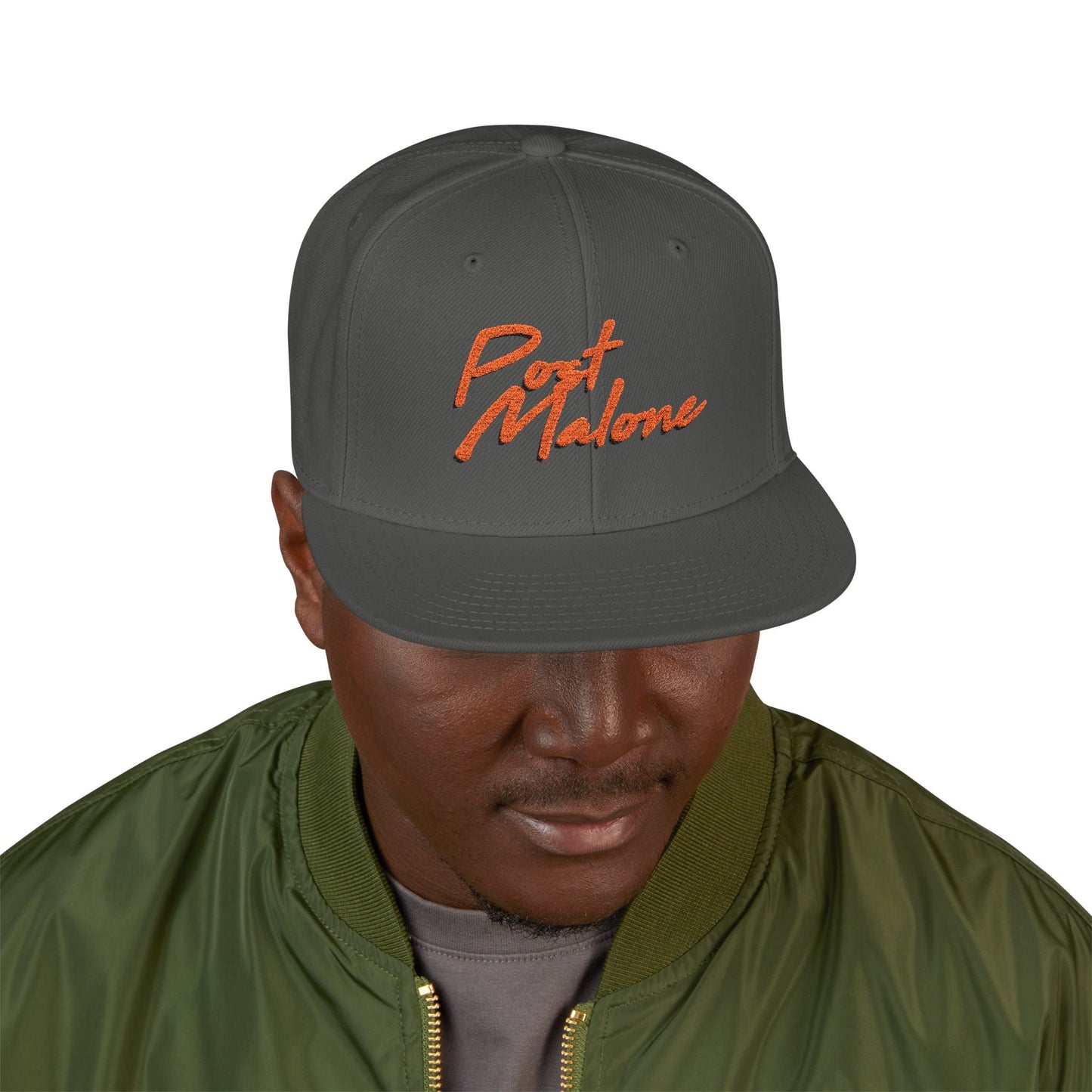 Snapback (Embroidery) – Post Malone Name Design Printify