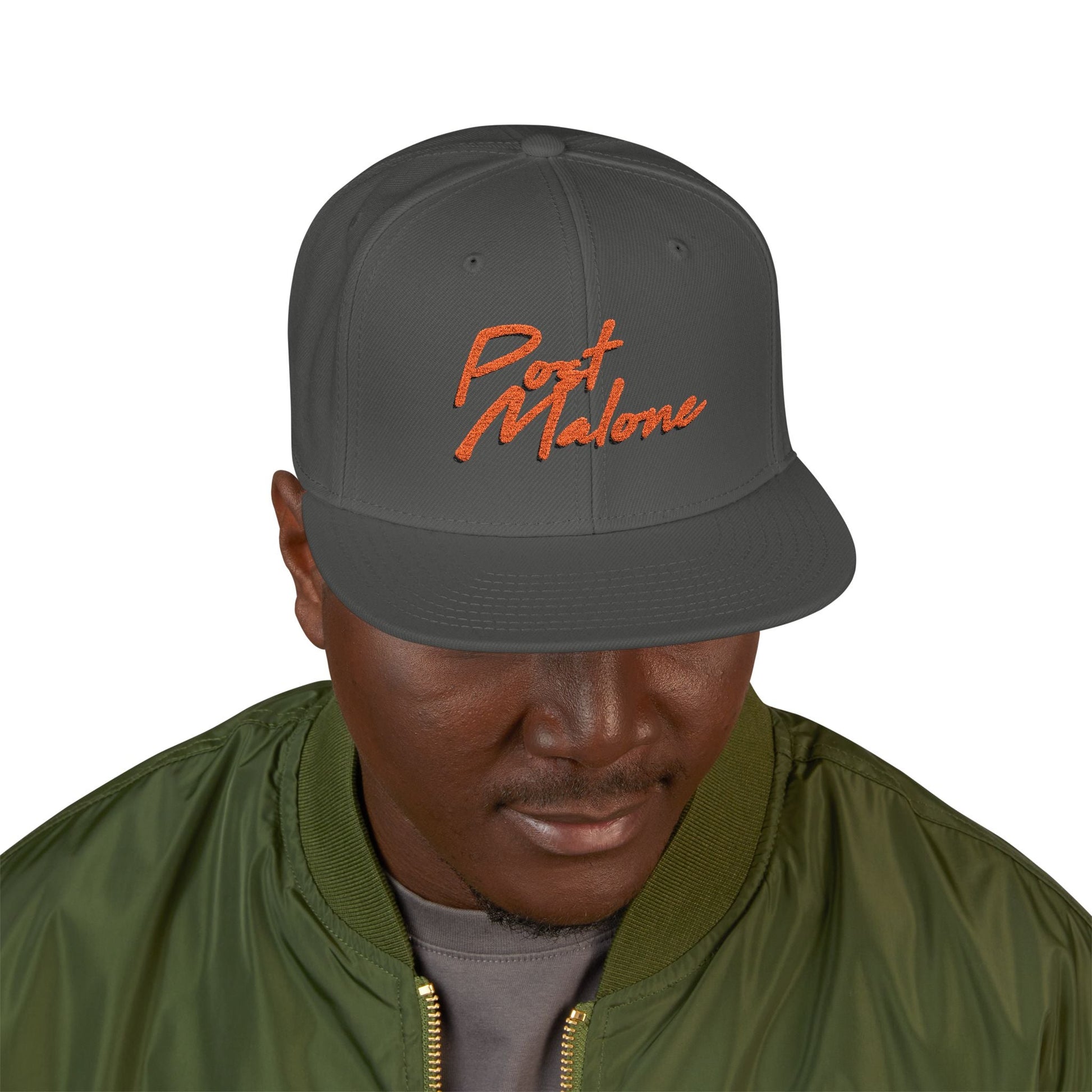 Snapback (Embroidery) – Post Malone Name Design Printify