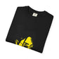 Billie Eilish Inspired Dyed T-shirt – Neon Mood Portrait Edition Printify