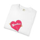 Pink Heart Lollipop Unisex Garment-Dyed T-shirt - snazzymerch