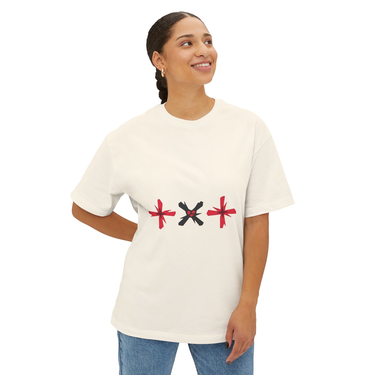 Cosmic Edge Apparel Unisex Oversized Boxy Tee - snazzymerch
