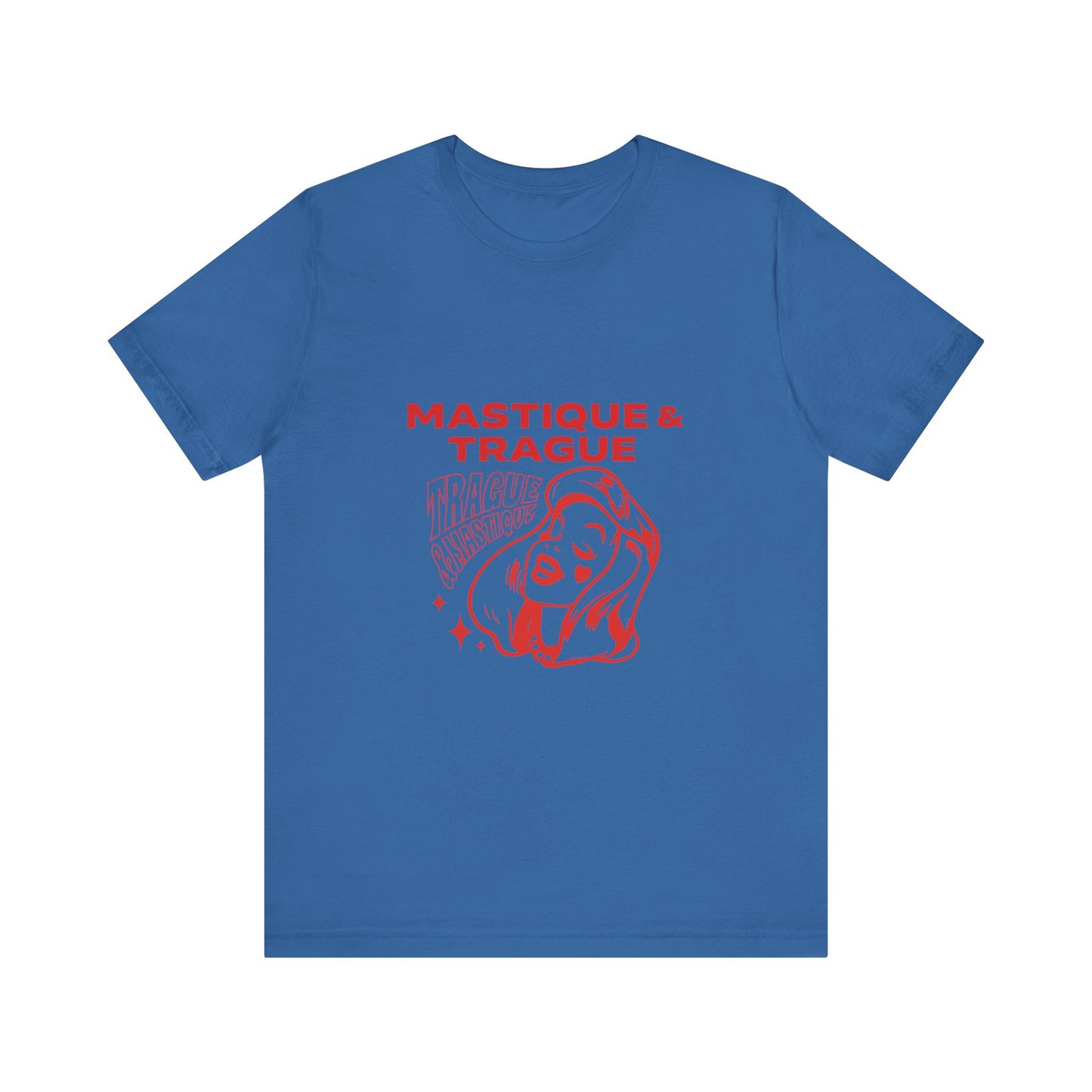 Fierce Femme in Red Unisex jersey short sleeve tee Printify