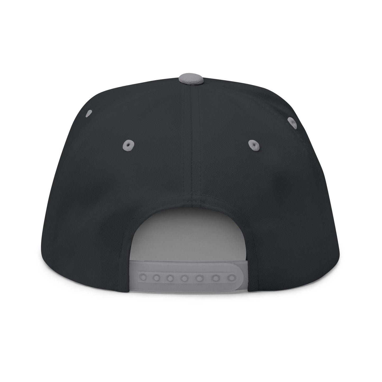 Happy Times Gradient Flat Bill Cap (Embroidery) - snazzymerch