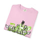 Billie Eilish Inspired Dyed T-shirt – Grunge Angel Graffiti Edition Printify