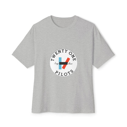 Trident Glow Unisex Oversized Boxy Tee - snazzymerch