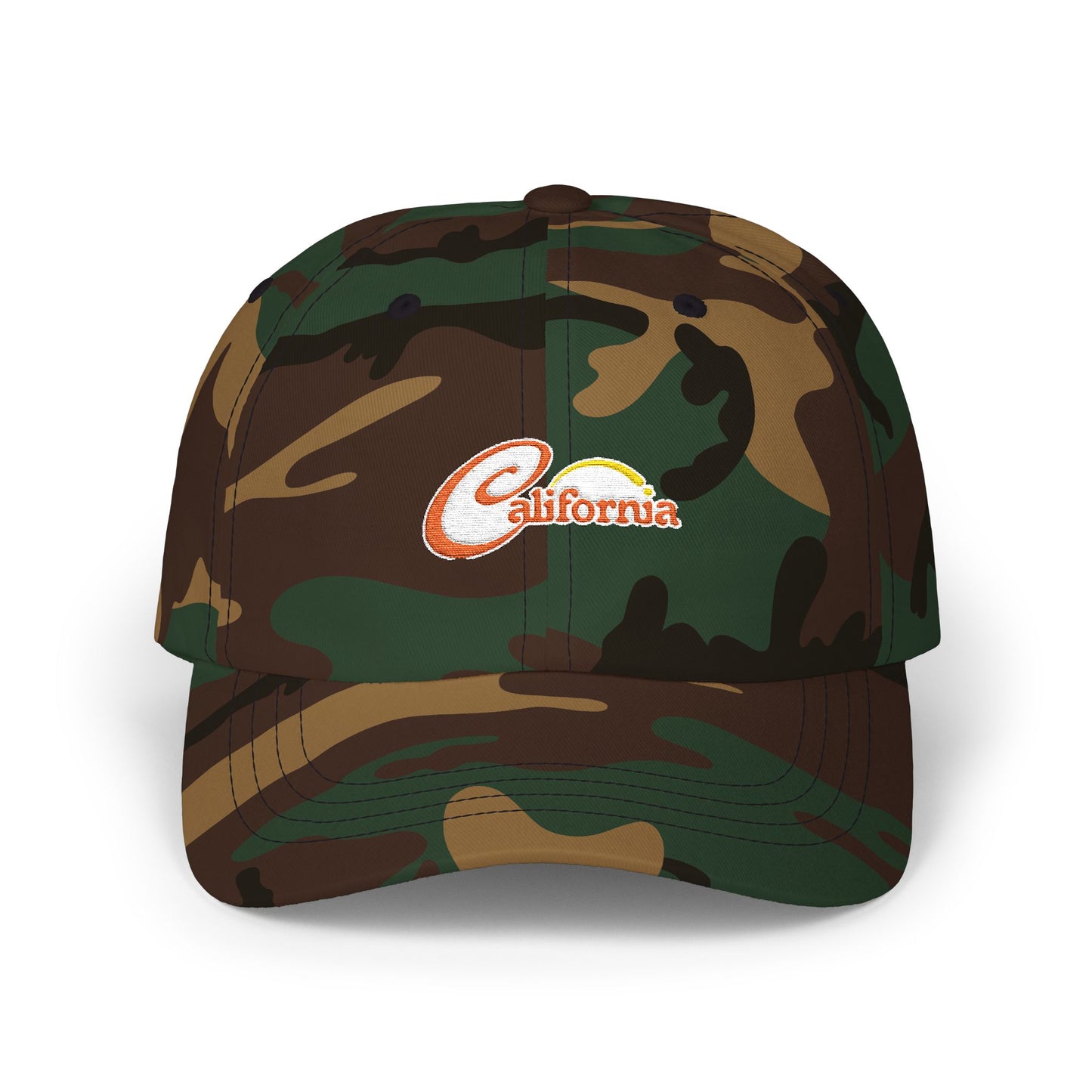 California Sunset Classic Dad Cap - snazzymerch