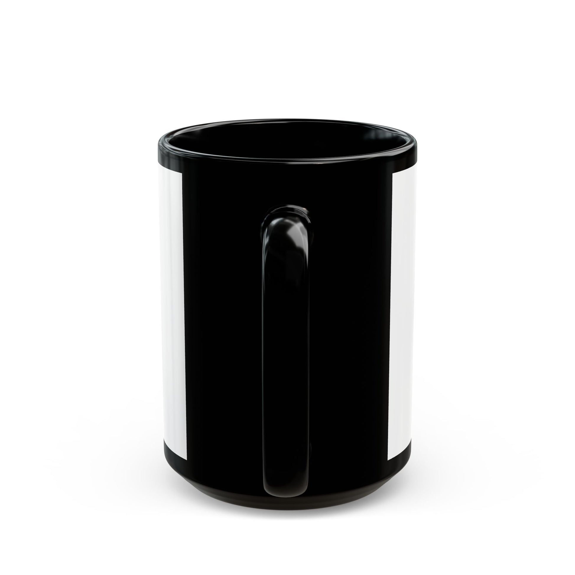 Red Typography Black Mug (11oz, 15oz) - snazzymerch