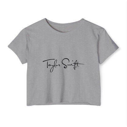 Pop Muse Silhouette Women's Festival Crop Top - snazzymerch