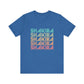 Retro Pop Lines Unisex jersey short sleeve tee Printify