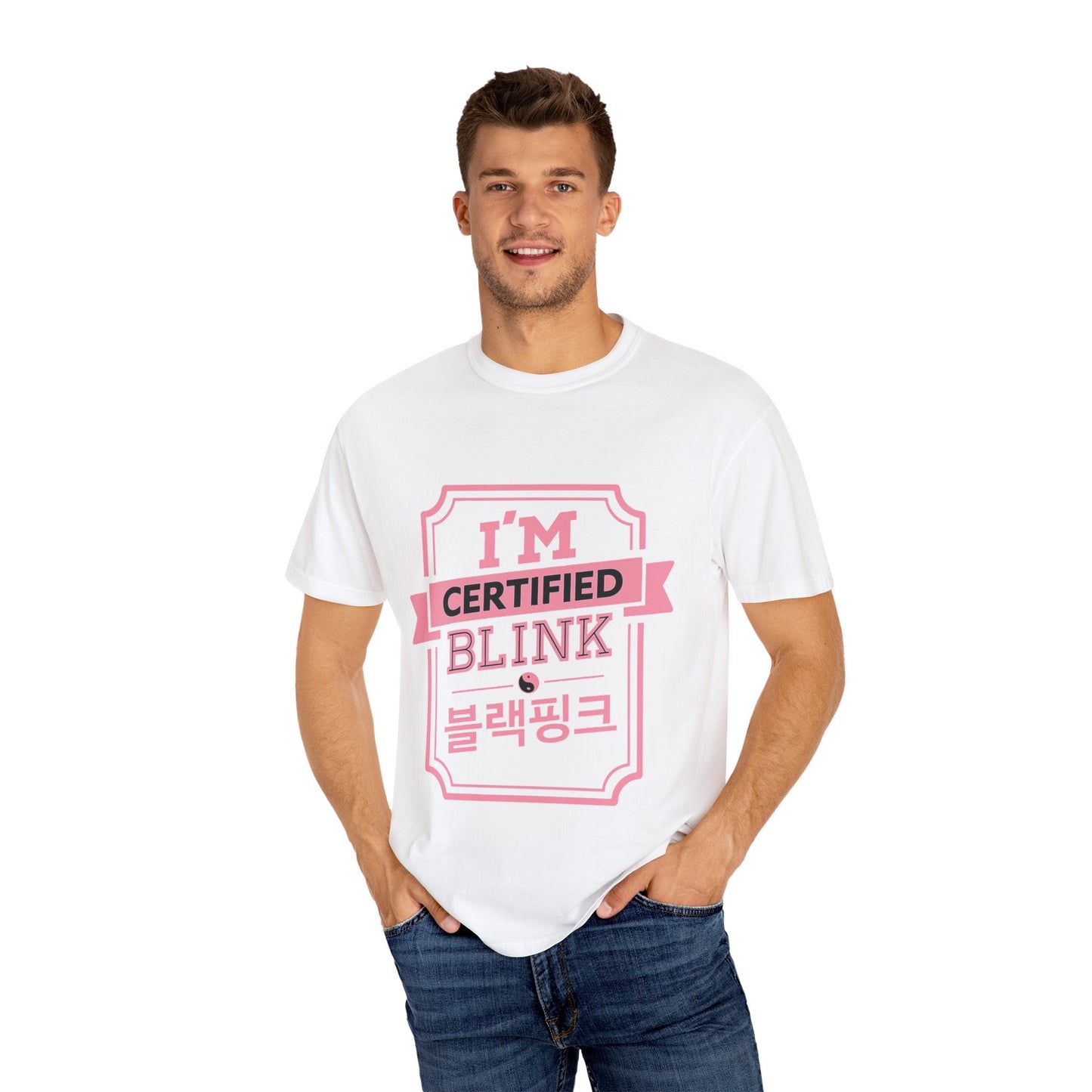 Certified BLINK Badge – Dyed T-shirt Printify