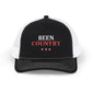 Red Country Western Star Snapback Trucker Cap (Embroidery) - snazzymerch