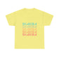 Retro Pop Lines Unisex Heavy cotton tee Printify