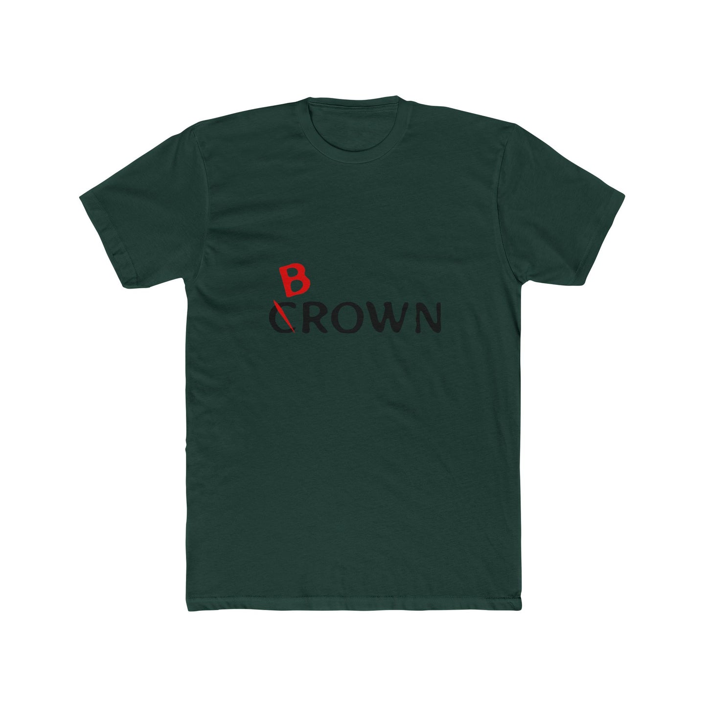 Abstract Red Flag Typography Unisex Cotton Tee - snazzymerch