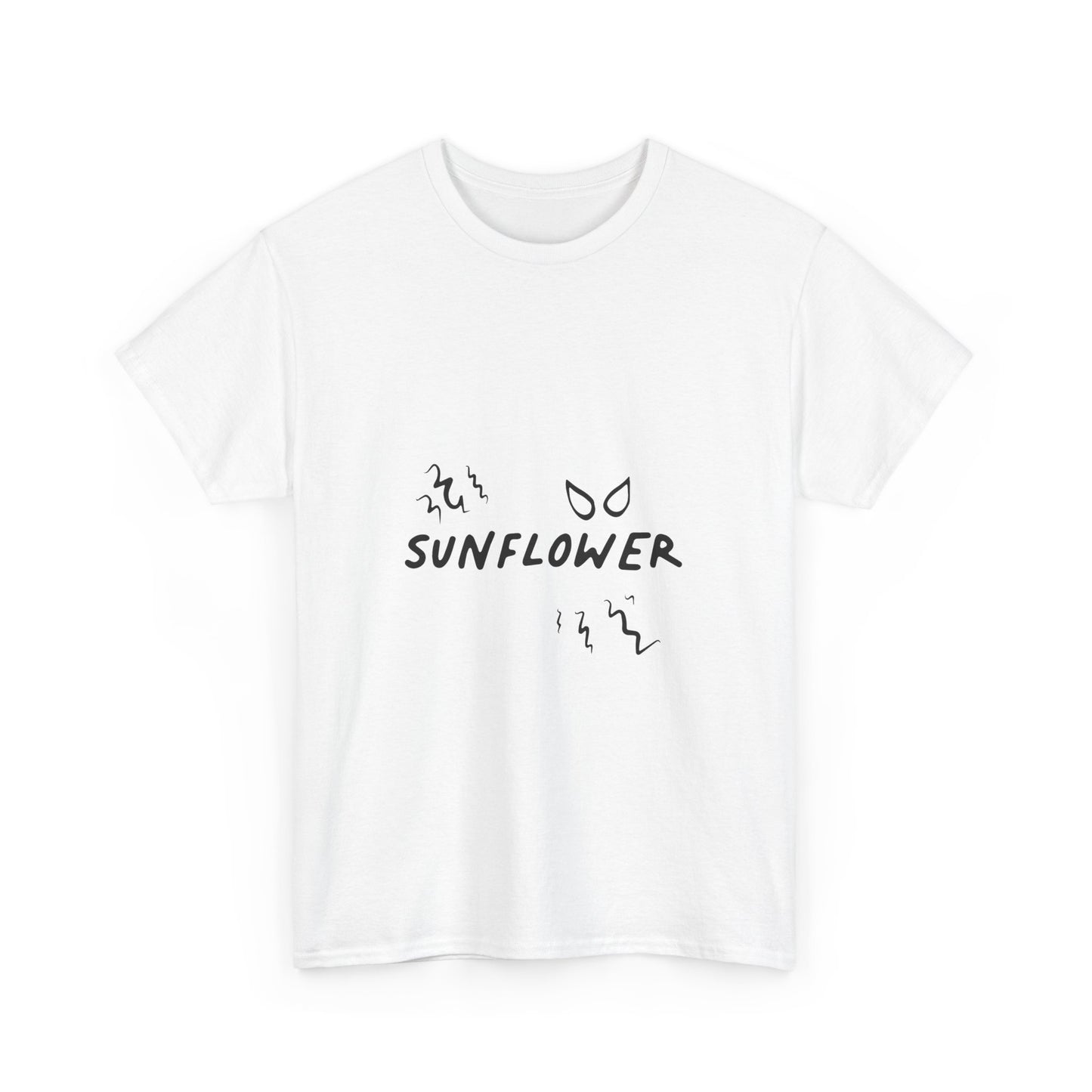 Yellow Barbed Wire Disc Unisex Heavy cotton Tee Printify