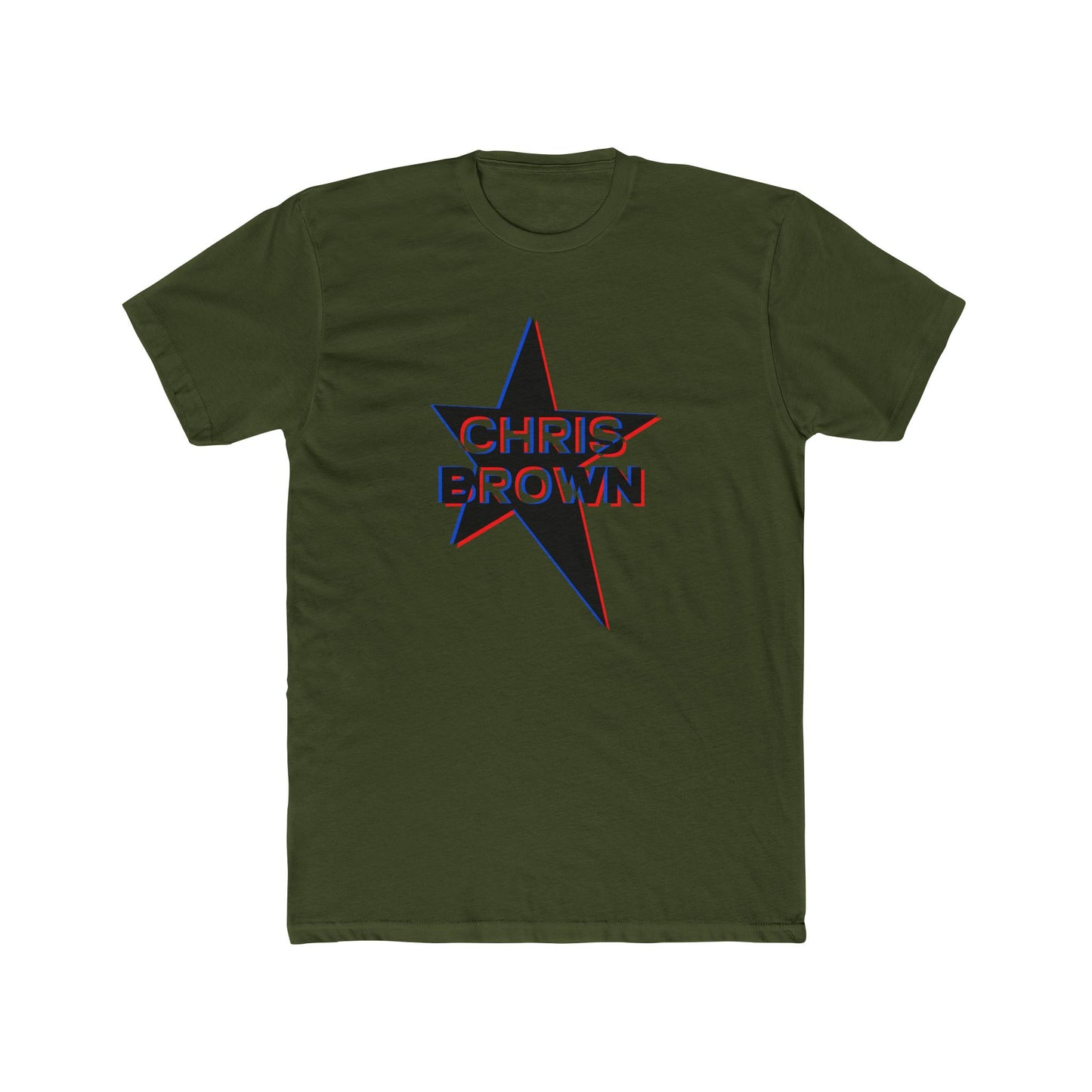 Star Outline Retro Unisex Cotton Tee - snazzymerch