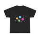Color Pop Charm Patch Unisex Heavy Cotton Tee - snazzymerch