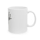 Rainbow Hat Illustration Ceramic Mug, (11oz, 15oz) - snazzymerch