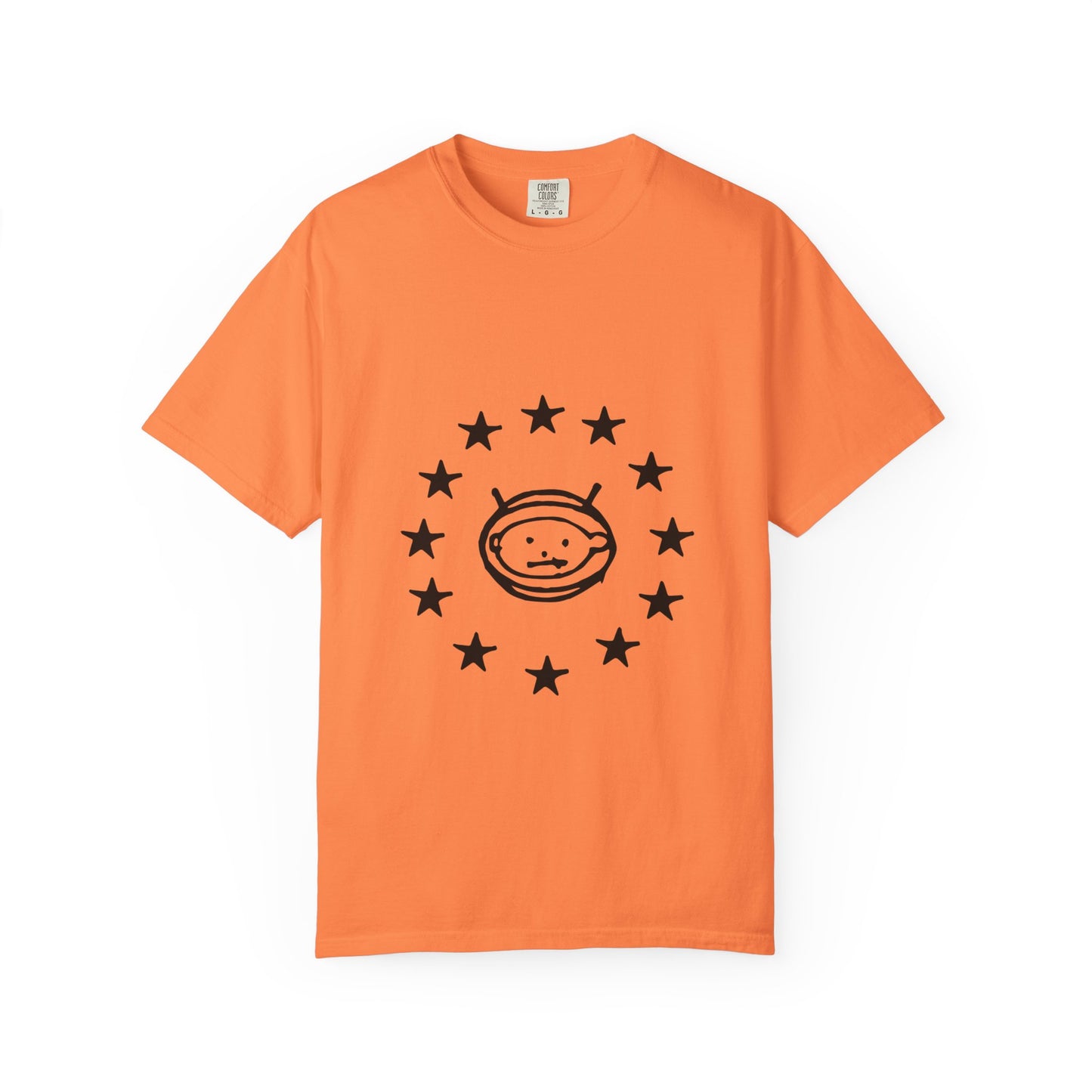 Electric Guitar Silhouette Unisex Garment-Dyed T-shirt - snazzymerch