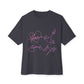 Signature Autograph – Oversized Boxy Tee Printify