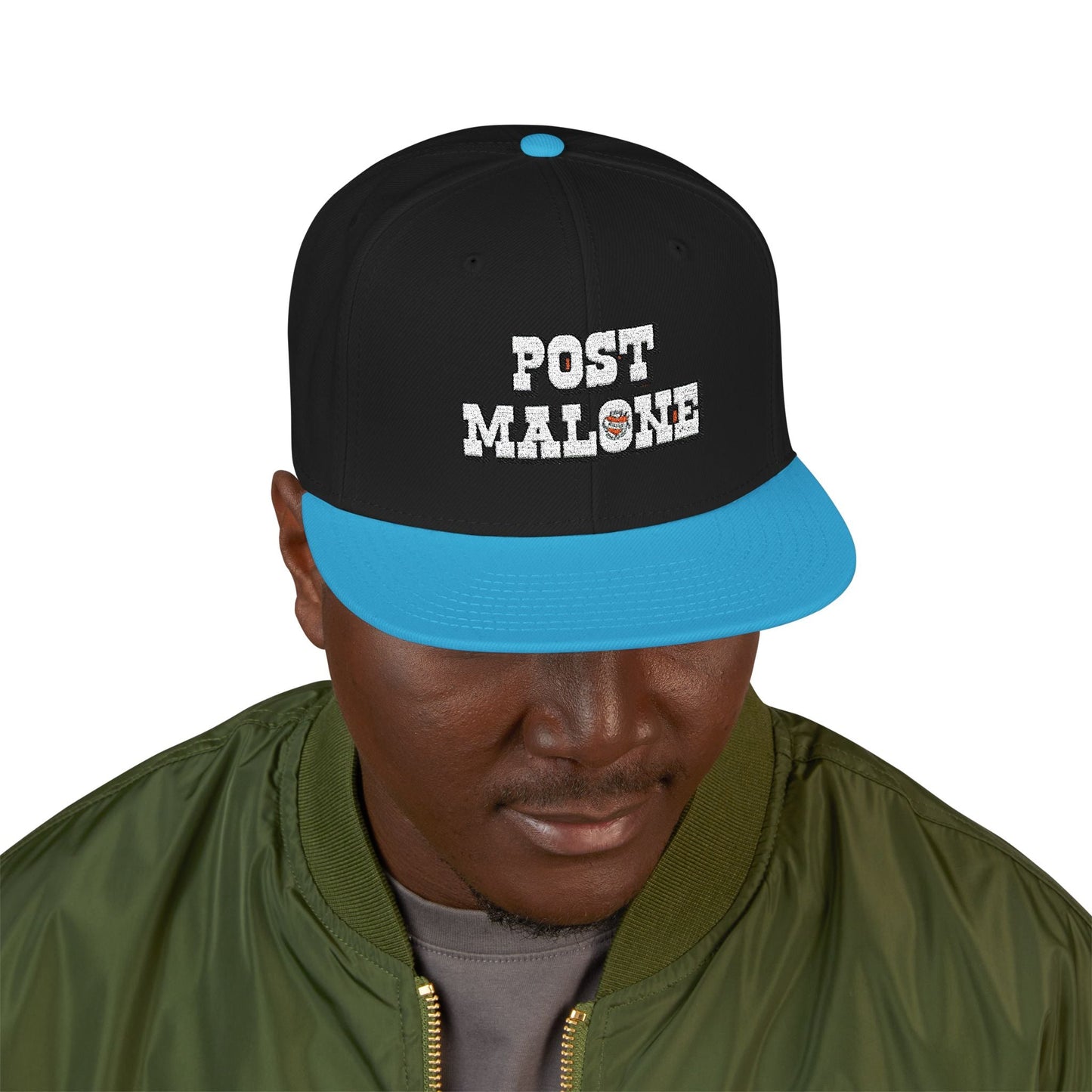 Snapback (Embroidery) – Post Malone Bold Design Printify