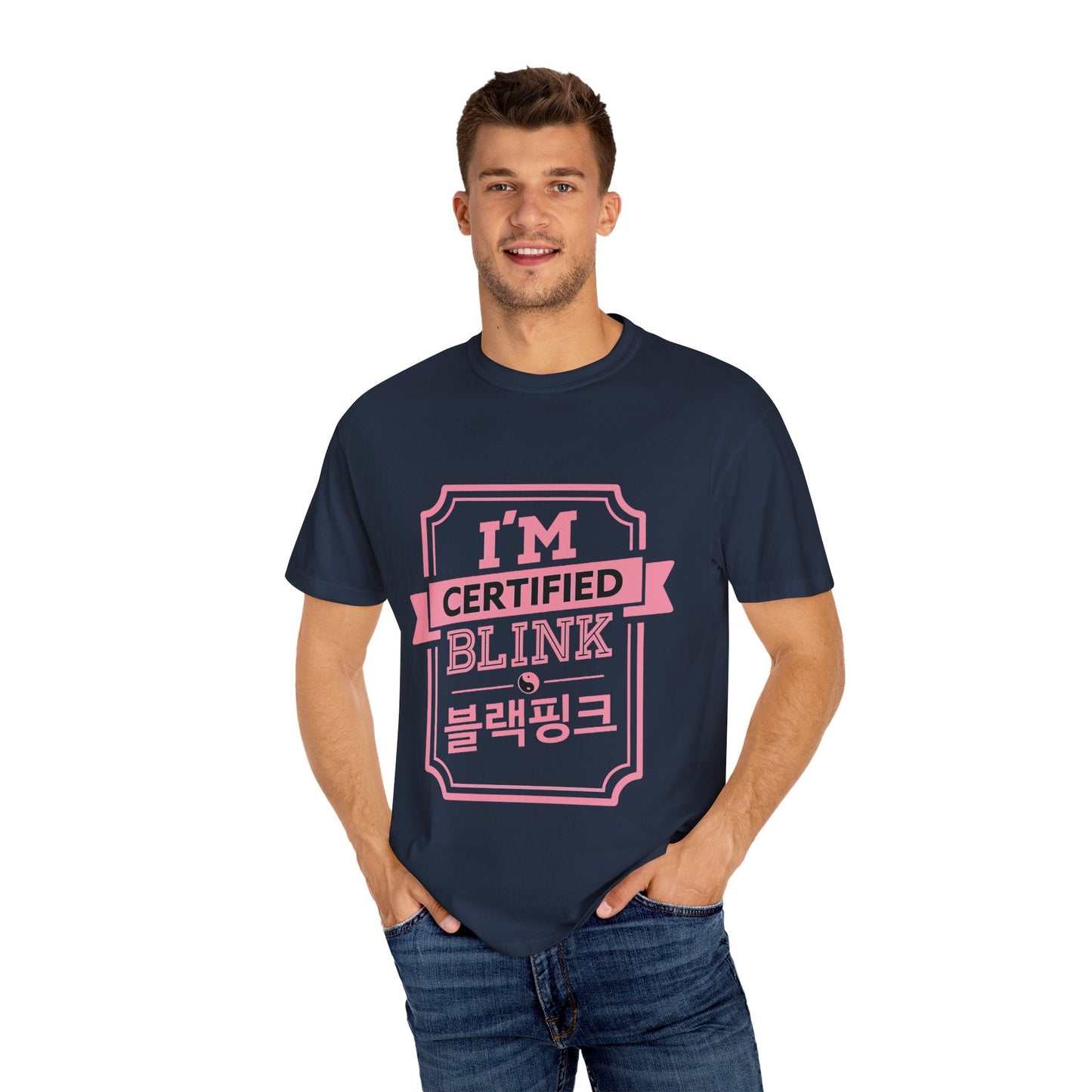 Certified BLINK Badge – Dyed T-shirt Printify