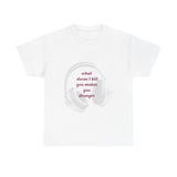 Stronger Soundwaves Unisex Heavy cotton tee Printify