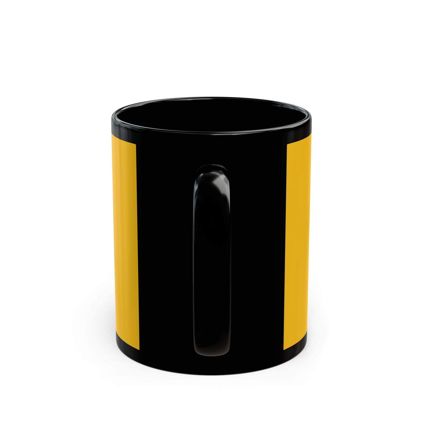 Pop Art Lips & Text Black Mug (11oz, 15oz) - snazzymerch