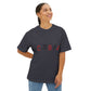 Music Vibes Unisex oversized Boxy Tee - snazzymerch