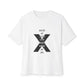 Abstract Paw and Brush Stroke Oversized Boxy Tee Printify