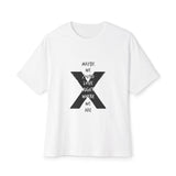 Abstract Paw and Brush Stroke Oversized Boxy Tee Printify