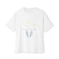Starry Sky Wings Unisex Oversized Boxy Tee Printify