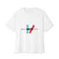 Parallel Vibe Unisex Oversized Boxy Tee - snazzymerch