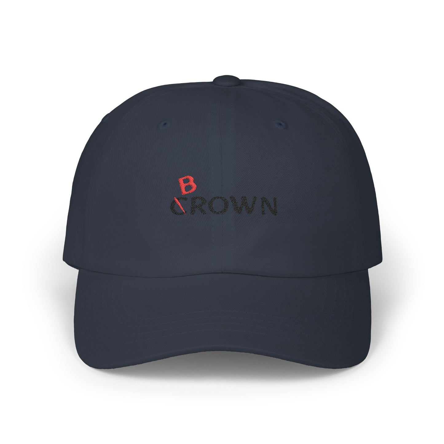Abstract Red Flag Typography Classic Dad Cap - snazzymerch