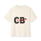 Heart Team Unisex oversized Boxy Tee - snazzymerch