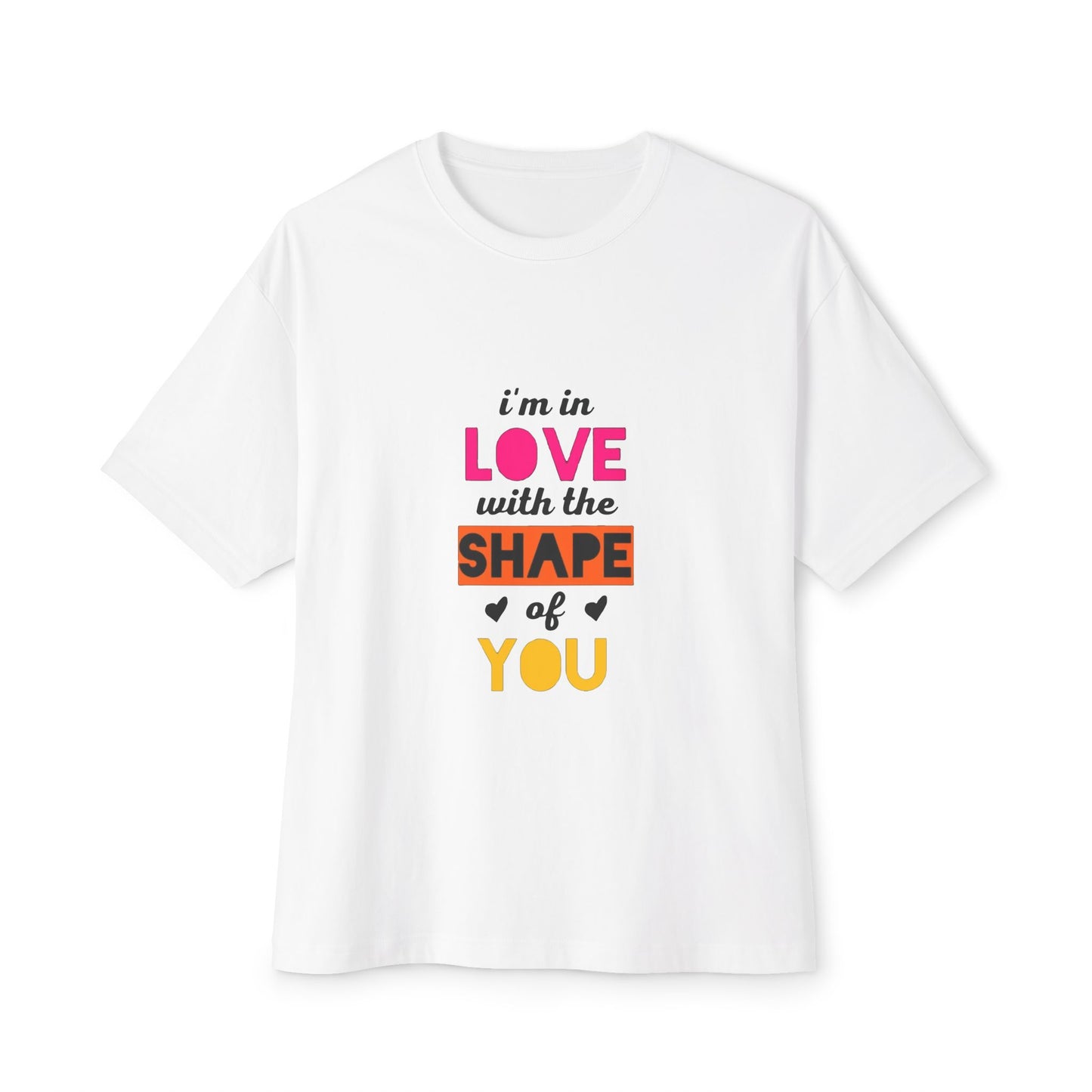 Copy of Copy of  Orange Divide Symbol Oversized Boxy Tee Printify