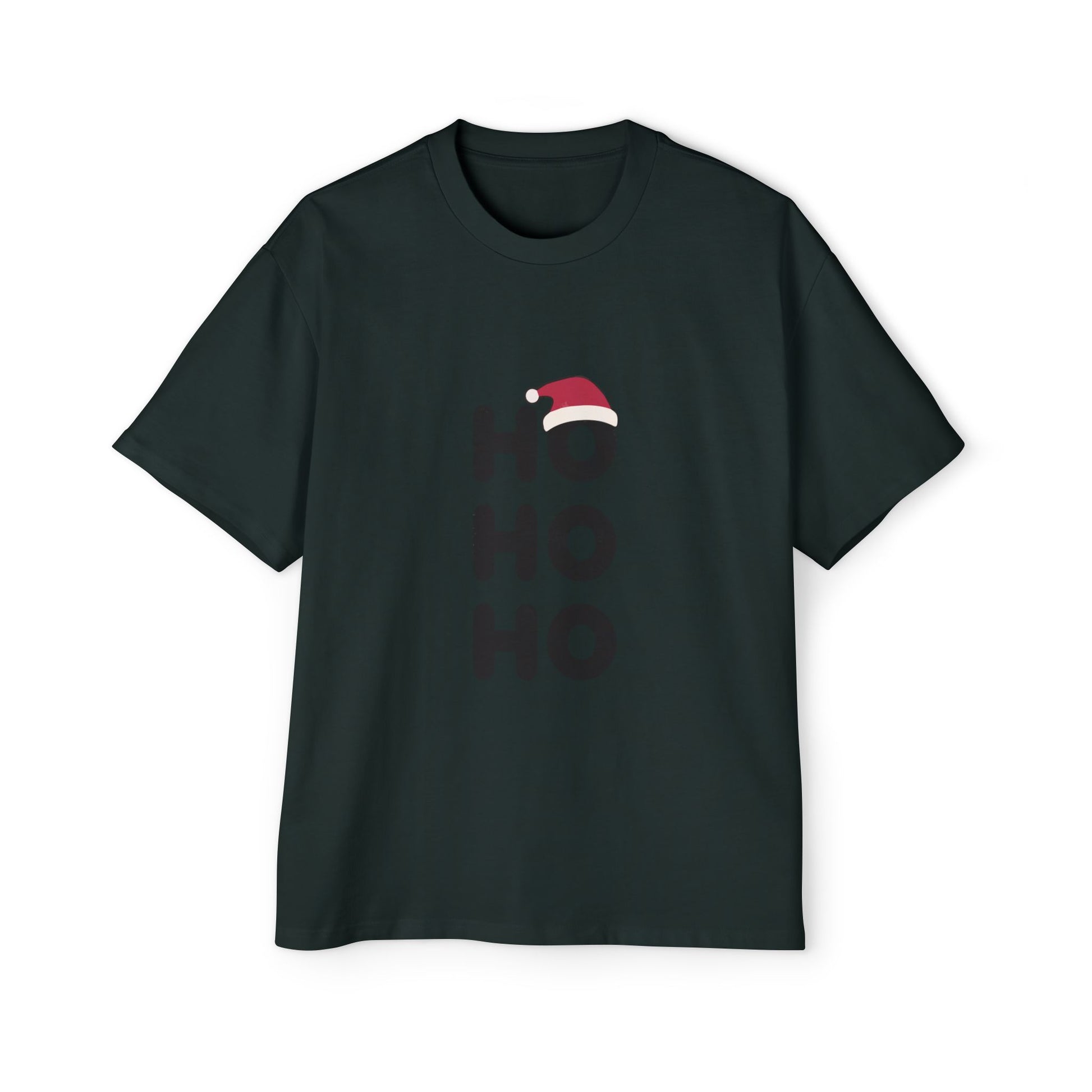 Ho Ho Ho Christmas Oversized Tee – Festive Holiday Graphic T-Shirt Printify