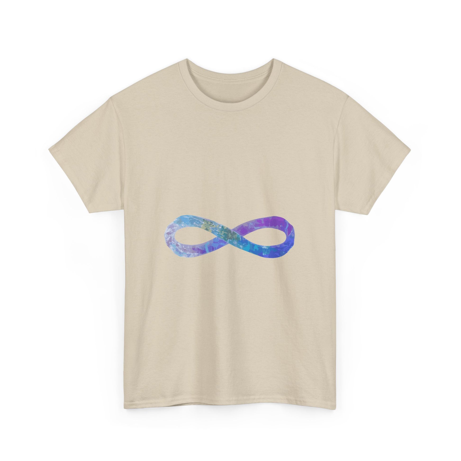 Cosmic Infinity Loop Unisex Cotton Tee Printify