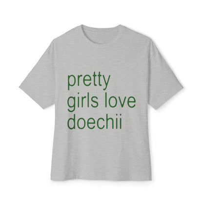Green Text Statement Unisex Oversized Boxy Tee - snazzymerch