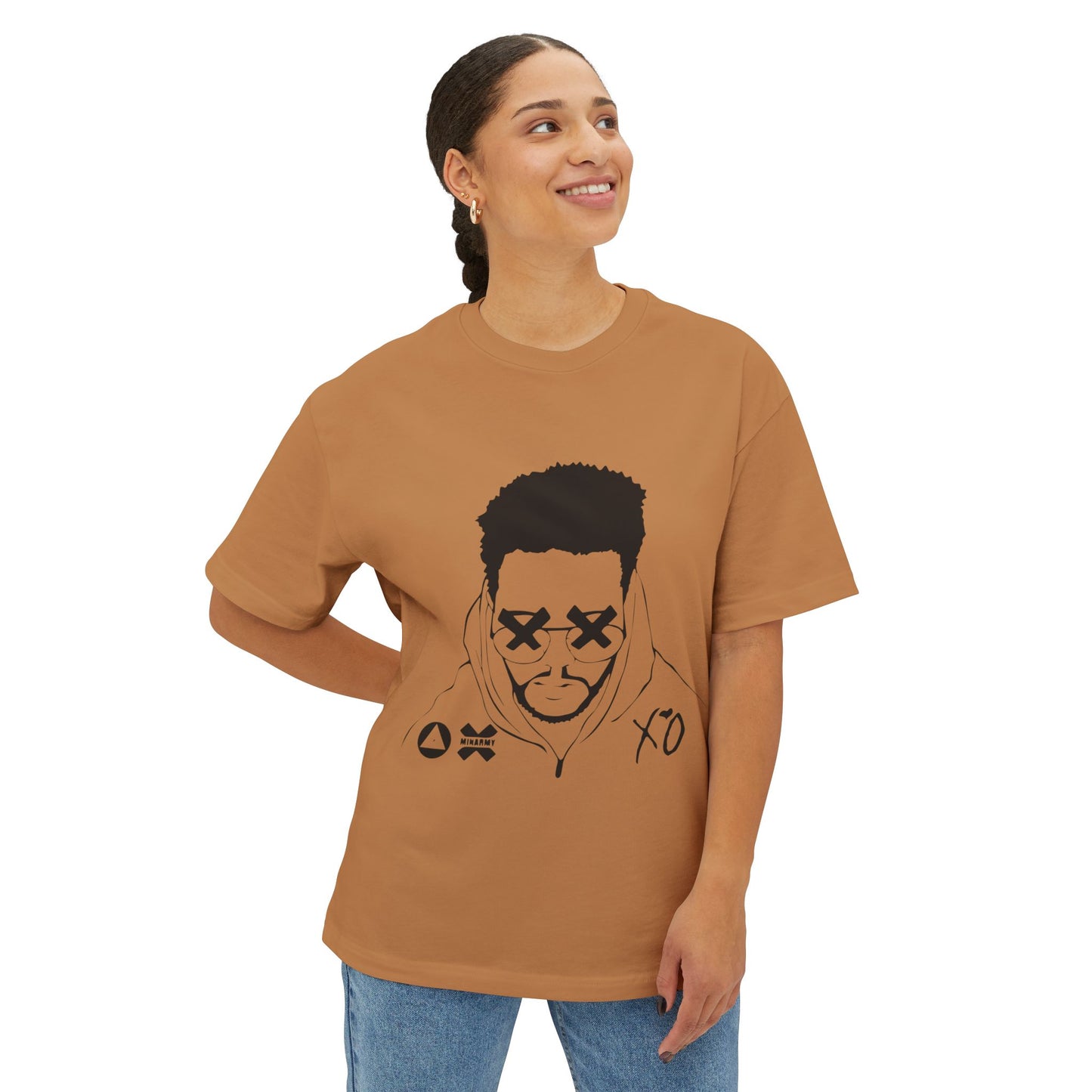 Hurry Up Tomorrow Unisex Oversized Boxy Tee - snazzymerch