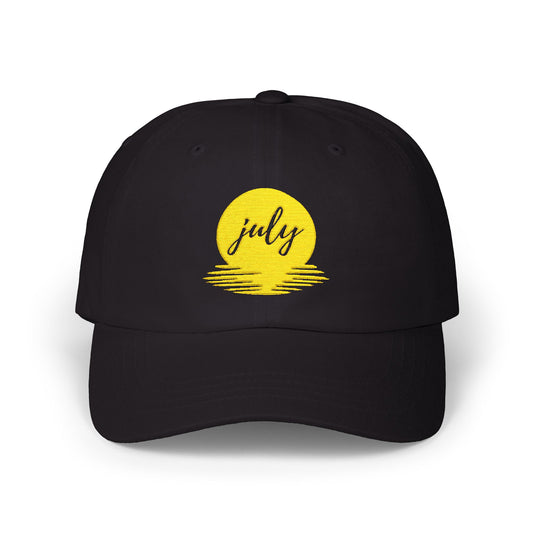 July Sun Graphic Classic Dad Cap - snazzymerch